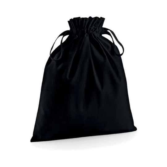 Pochon coton noir