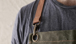 Tablier personnalisable pour l'hôtellerie de luxe