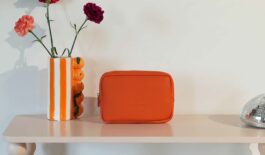 POCHETTE TROUSSE CUIR SIMILI CUIR