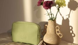 POCHETTE TROUSSE CUIR SIMILI LUXE