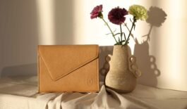 POCHETTE TROUSSE CUIR SIMILI LUXE