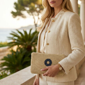 Pochette en crochet