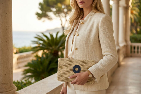 Pochette en crochet